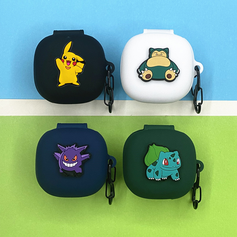 Earbuds Charging Case - Potdemiel Pokemon Earphone Case Cover for