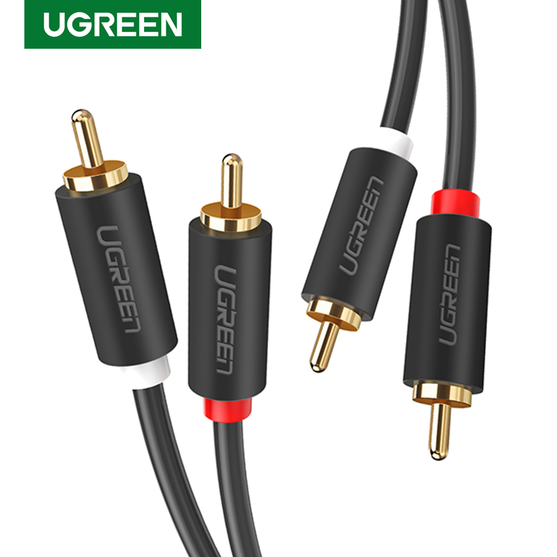 Audio Splitter Y - UGREEN 2RCA to 2 RCA Male