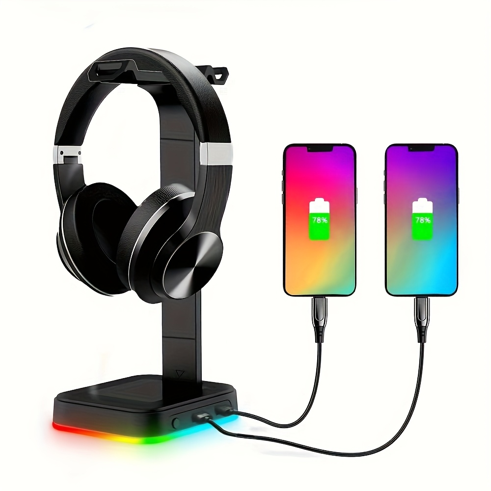 Gaming Headset Stand Adjustabl - огляд і ціна Gaming Headset Rgb