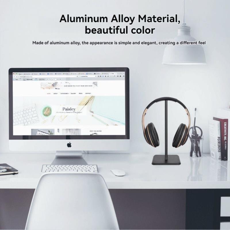 Plastic Desktop Headphone Stan - огляд і ціна Headphone Stand Desk