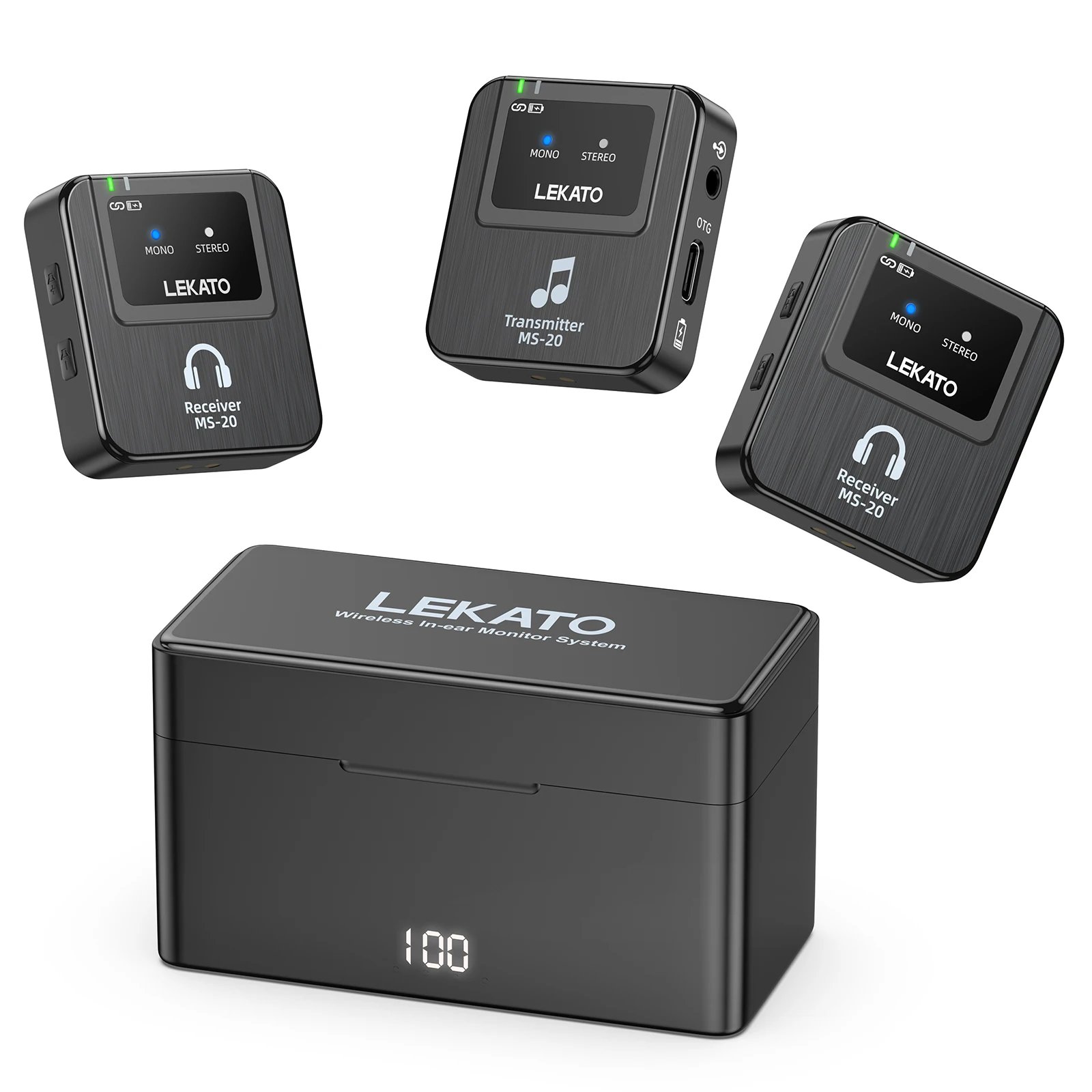 Lekato Wireless In-Ear Monitor - огляд і ціна In Ear Monitor Iem