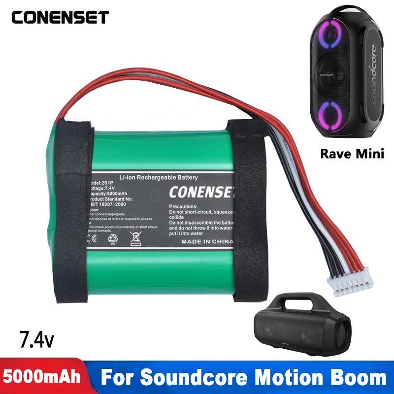 5000mAh PA23 7.4V Battery For  - огляд і ціна Anker Speaker Soundcore Mini
