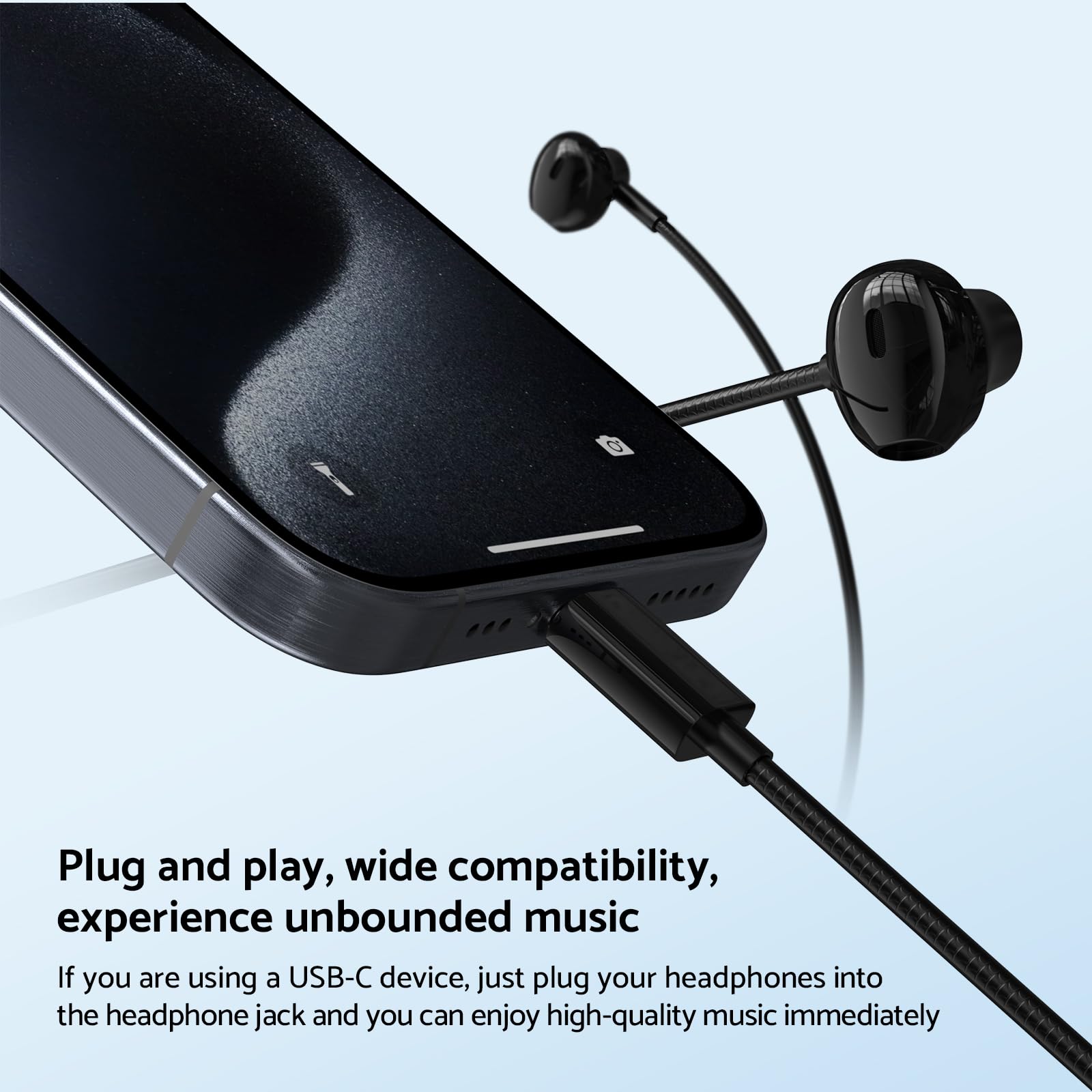 In-Ear Wired Headphone HiFi Mu - огляд і ціна Wired Earphone Mic