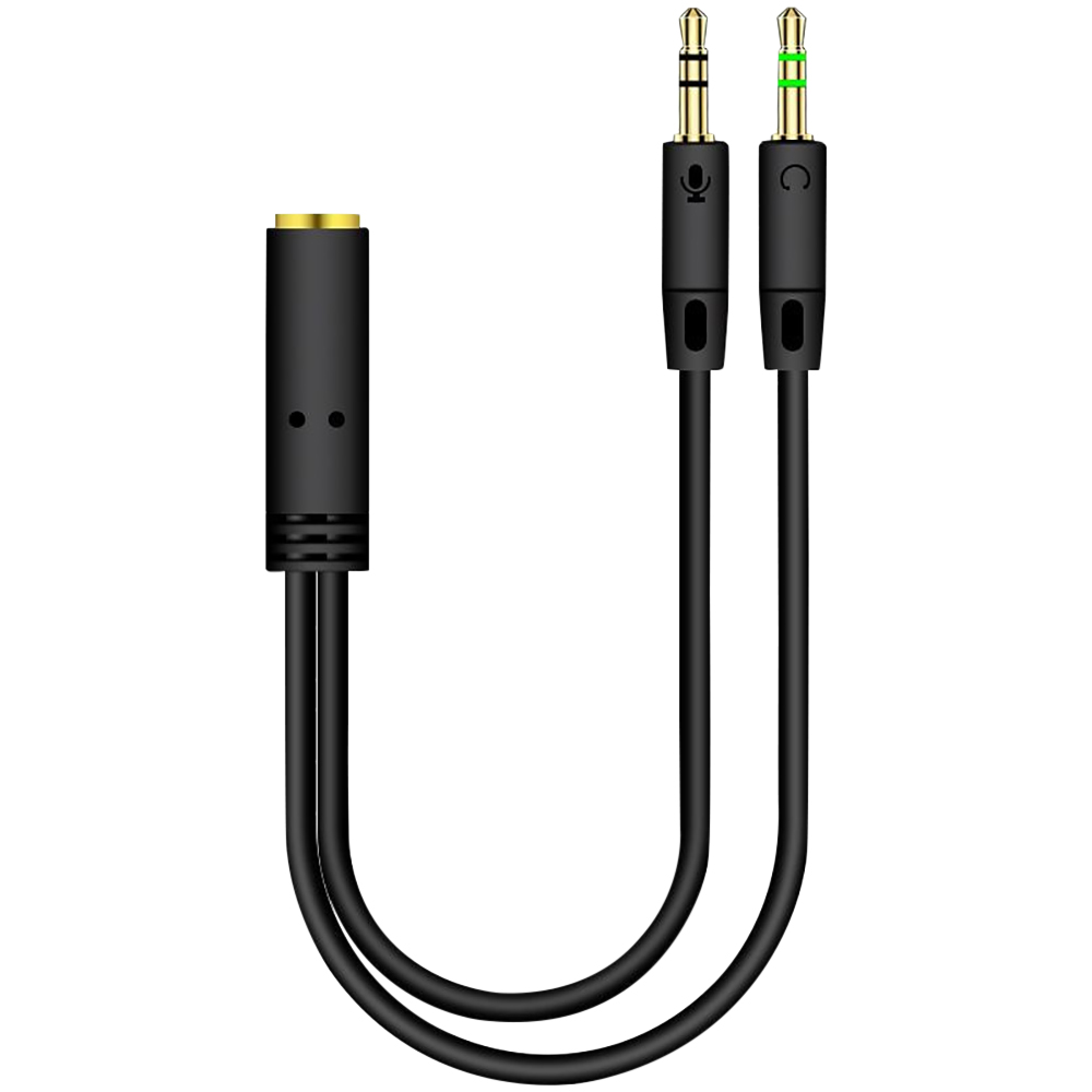 3.5mm Jack 2 Male To 1 Female  - огляд і ціна Audio Splitter Y