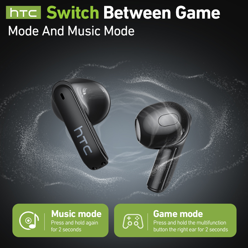 hTC Wireless Gaming Earbuds LC - огляд і ціна Earbuds Charging Case