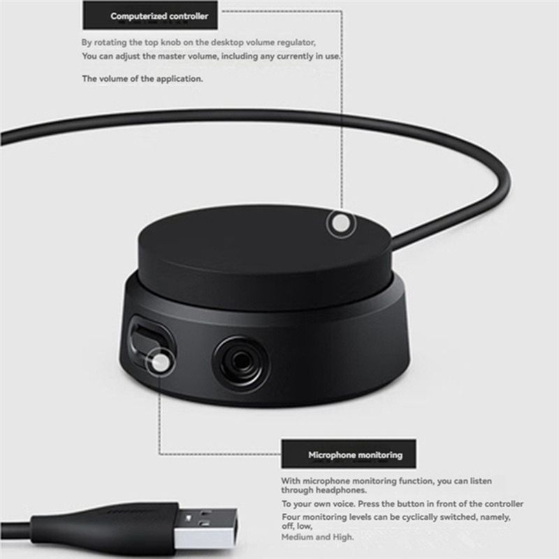 B27B USB Volume Controller For - огляд і ціна Bose Headphone Qc45
